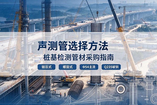 商河声测管选型标准