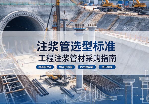 商河注浆管选型标准
